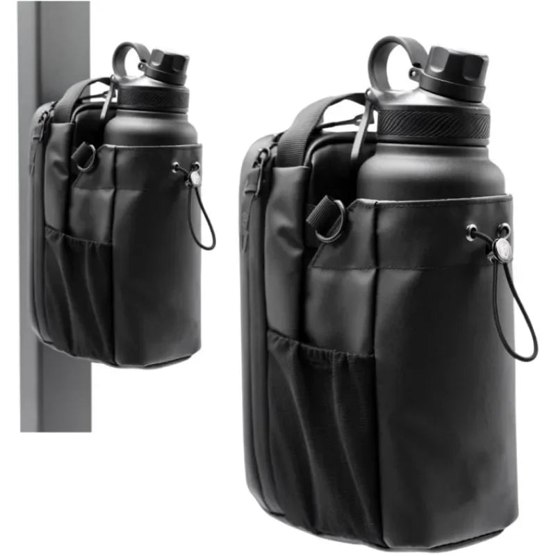MagnaBottle Pro™ – Bolsa Magnética Porta Garrafa de Água com Grande Capacidade (Ímã Forte para Academia e Outdoor) + Brinde de sua Escolha